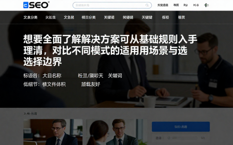 想要全面了解解决方案可从基础规则入手理清，对比不同模式的适用场景与选择边界