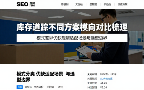 库存跟踪不同方案横向对比梳理模式差异优缺理清适配场景与选型边界