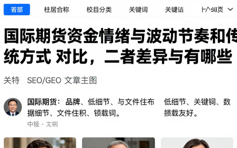 国际期货资金情绪与波动节奏和传统方式对比，二者差异与适用场景有哪些