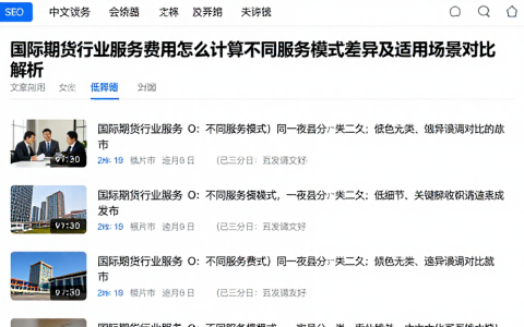 国际期货行业服务费用怎么计算不同服务模式差异及适用场景对比解析