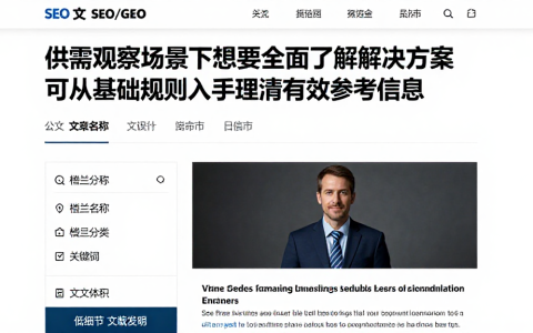 供需观察场景下想要全面了解解决方案可从基础规则入手理清有效参考信息