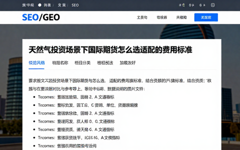 天然气投资场景下国际期货怎么选适配的费用标准结合资质与服对比参考指标